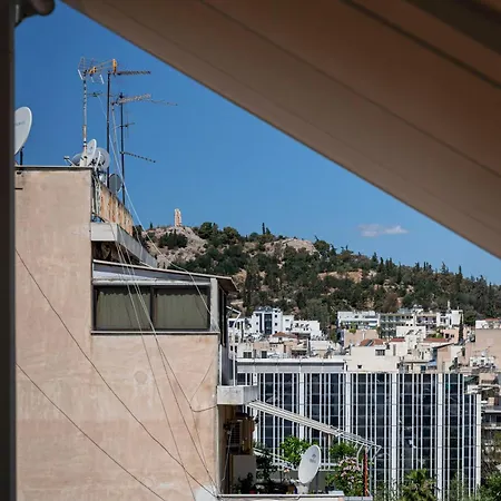 Skyline Penthouse 2Bd Apartment Close To Metro Station Athens Exterior photo